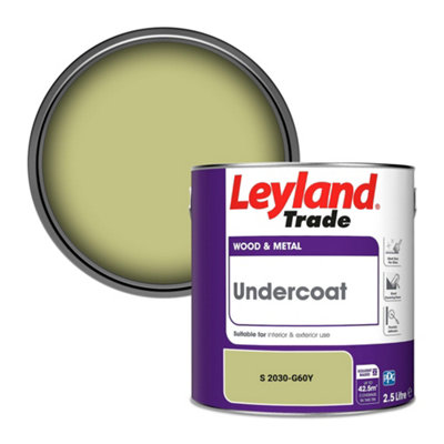 Leyland Trade Wood & Metal Undercoat Paint (S 2030-G60Y) 2.5L