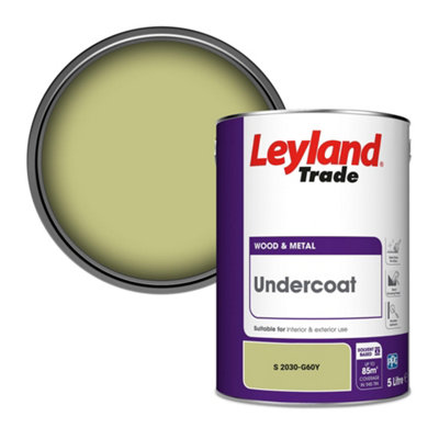 Leyland Trade Wood & Metal Undercoat Paint (S 2030-G60Y) 5L