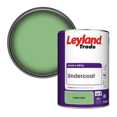 Leyland Trade Wood & Metal Undercoat Paint (S 2040-G20Y) 5L