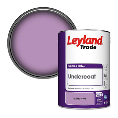 Leyland Trade Wood & Metal Undercoat Paint (S 2040-R40B) 5L