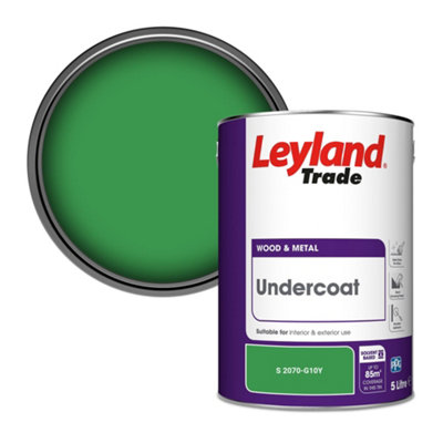 Leyland Trade Wood & Metal Undercoat Paint (S 2070-G10Y) 5L