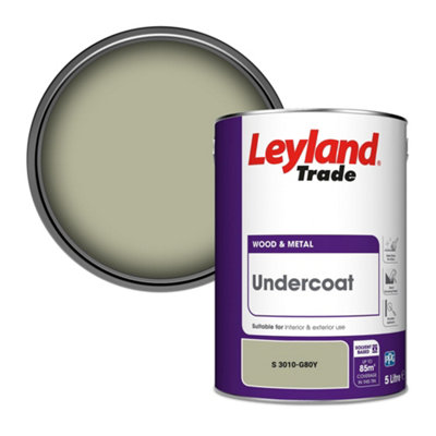 Leyland Trade Wood & Metal Undercoat Paint (S 3010-G80Y) 5L