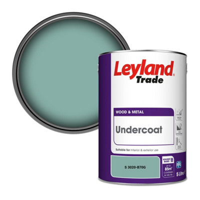Leyland Trade Wood & Metal Undercoat Paint (S 3020-B70G) 5L