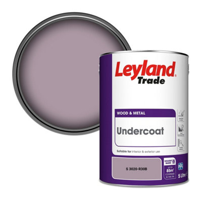 Leyland Trade Wood & Metal Undercoat Paint (S 3020-R30B) 5L