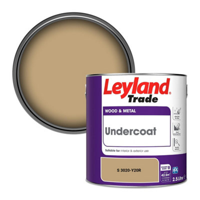 Leyland Trade Wood & Metal Undercoat Paint (S 3020-Y20R) 2.5L