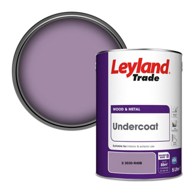 Leyland Trade Wood & Metal Undercoat Paint (S 3030-R40B) 5L
