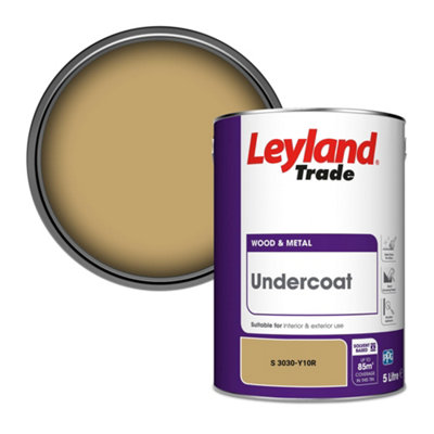 Leyland Trade Wood & Metal Undercoat Paint (S 3030-Y10R) 5L
