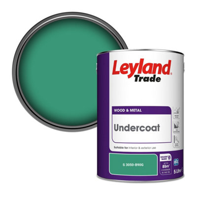 Leyland Trade Wood & Metal Undercoat Paint (S 3050-B90G) 5L