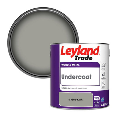 Leyland Trade Wood & Metal Undercoat Paint (S 3502-Y20R) 2.5L