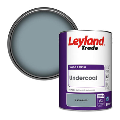 Leyland Trade Wood & Metal Undercoat Paint (S 4010-B10G) 5L