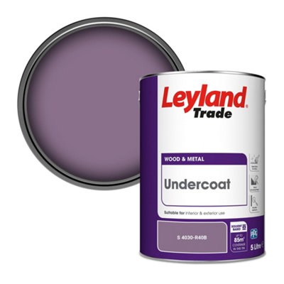 Leyland Trade Wood & Metal Undercoat Paint (S 4030-R40B) 5L