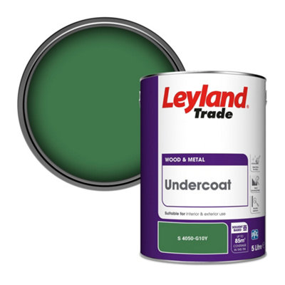 Leyland Trade Wood & Metal Undercoat Paint (S 4050-G10Y) 5L