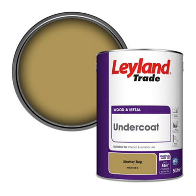Leyland Trade Wood & Metal Undercoat Paint Shutter Bug (PPG1108-6) 5L