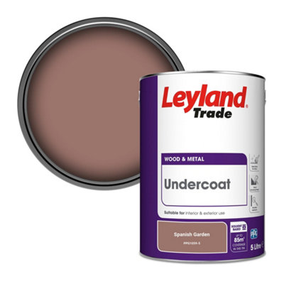 Leyland Trade Wood & Metal Undercoat Paint Spanish Garden (PPG1059-5) 5L