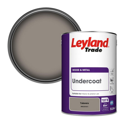 Leyland Trade Wood & Metal Undercoat Paint Talavera (PPG1018-5) 5L