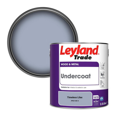 Leyland Trade Wood & Metal Undercoat Paint Timeless Lilac (PPG1169-4) 2.5L