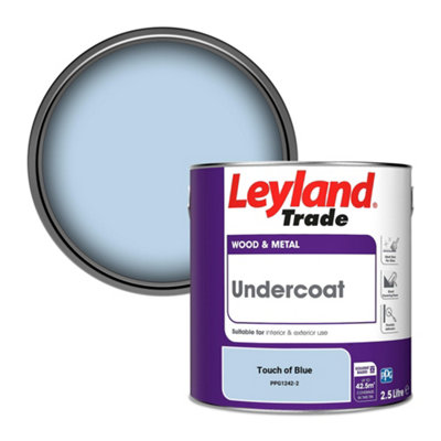 Leyland Trade Wood & Metal Undercoat Paint Touch of Blue (PPG1242-2) 2.5L