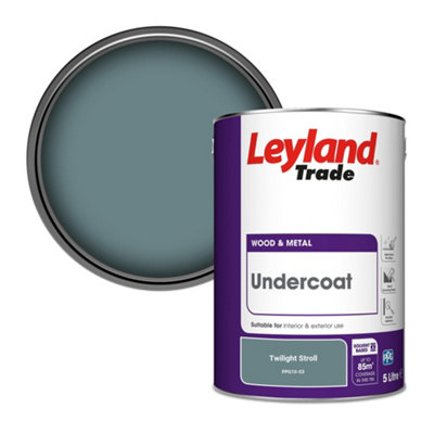 Leyland Trade Wood & Metal Undercoat Paint Twilight Stroll (PPG10-03) 5L