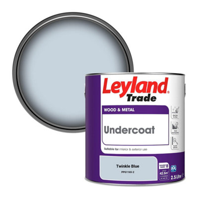 Leyland Trade Wood & Metal Undercoat Paint Twinkle Blue (PPG1165-2) 2.5L