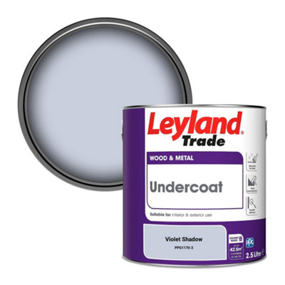 Leyland Trade Wood & Metal Undercoat Paint Violet Shadow (PPG1170-3) 2.5L