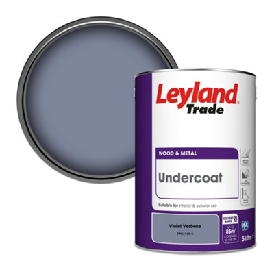 Leyland Trade Wood & Metal Undercoat Paint Violet Verbena (PPG1169-5) 5L