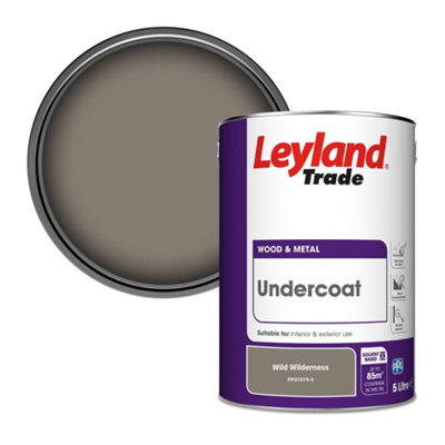Leyland Trade Wood & Metal Undercoat Paint Wild Wilderness (PPG1019-5) 5L