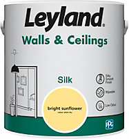 Leyland Walls & Ceilings Bright Sunflower Silk Paint 2.5L