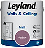 Leyland Walls & Ceilings Plumberry Matt Paint 2.5L