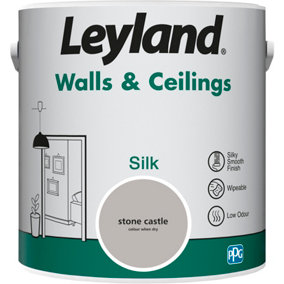 Leyland Walls & Ceilings Stone Castle Silk Paint 2.5L