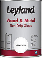 Leyland Wood & Metal Brilliant White Non Drip Gloss 1.25L