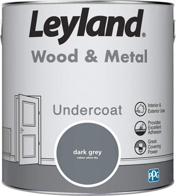 Leyland Wood & Metal Dark Grey Undercoat 2.5L