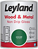 Leyland Wood & Metal Emerald Non Drip Gloss Paint 750ml