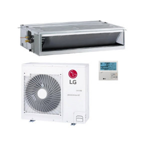 LG 10KW Air Conditioning Unit Mid Static Duct System 34000BTU