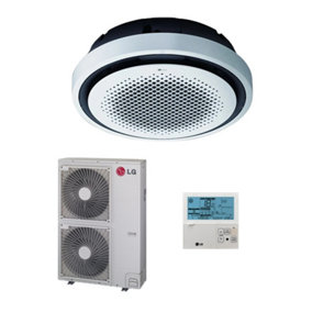 LG 10KW Air Conditioning Unit Round Cassette Ceiling System 34000Btu