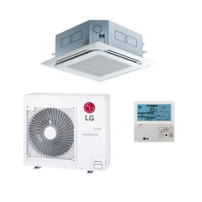 LG 10KW Air Conditioning Unit Split Ceiling Cassette System Heat 36000BTU