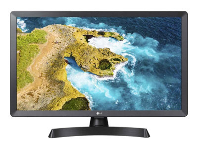 LG 24TQ510S-PZ - LED monitor with TV tuner - 23.6"
