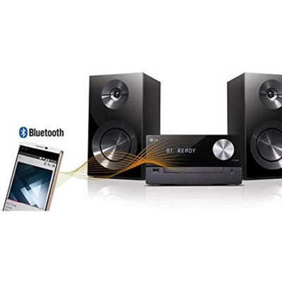 LG CM2460DAB Black Micro Hi-Fi Audio System Includes Free Gift