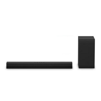 LG US40T Black Bluetooth Soundbar with Wireless Subwoofer Includes Free Gift
