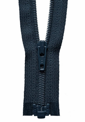 LGT/W O/E ZIP 36CM - Light-Weight Open End Zip: 36cm: Dark Navy - YKK