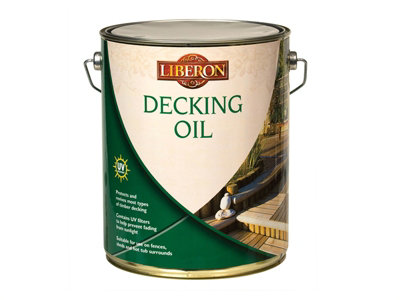 Liberon 003791 Decking Oil Clear 5 litre LIBDOCL5L