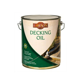 Liberon 003791 Decking Oil Clear 5 litre LIBDOCL5L