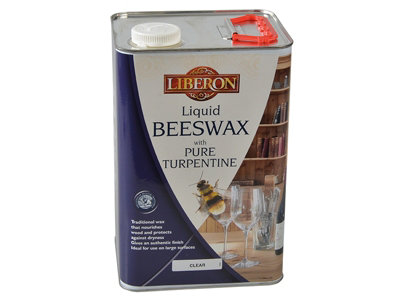 Liberon 003869 Beeswax Liquid Clear 5 litre LIBBLCL5L