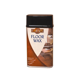 Liberon 004281 Wood Floor Wax Clear 1 litre LIBFWW1L