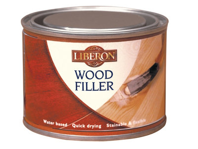 Liberon 014068 Wood Filler Neutral 125ml LIBWFN125