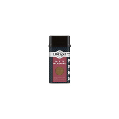 Liberon 014337 Palette Wood Dye Medium Oak 250ml LIBWDPMO250