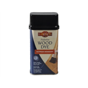 Liberon 014340 Palette Wood Dye Victorian Mahogany 250ml LIBWDPM250