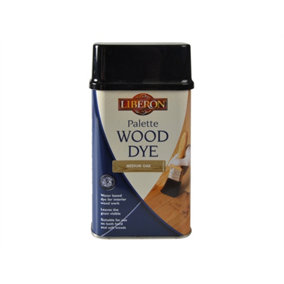 Liberon 014376 Palette Wood Dye Medium Oak 500ml LIBWDPMO500