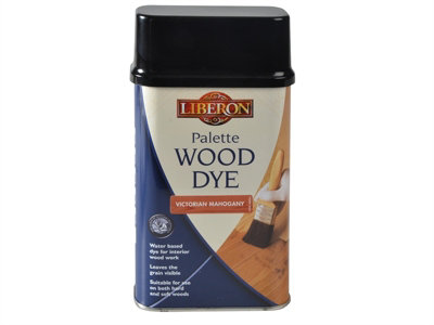 Liberon 014379 Palette Wood Dye Victorian Mahogany 500ml LIBWDPM500