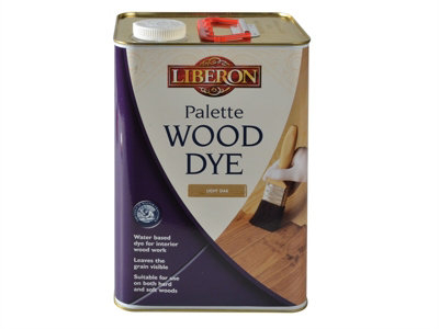 Liberon 014399 Palette Wood Dye Light Oak 5 litre LIBWDPLO5L