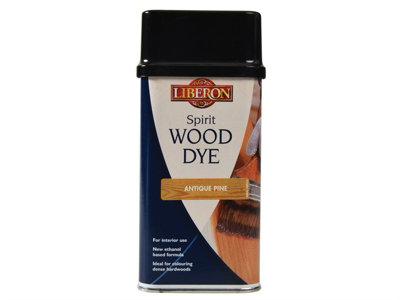 Liberon 014427 Spirit Wood Dye Antique Pine 250ml LIBWDSAP250